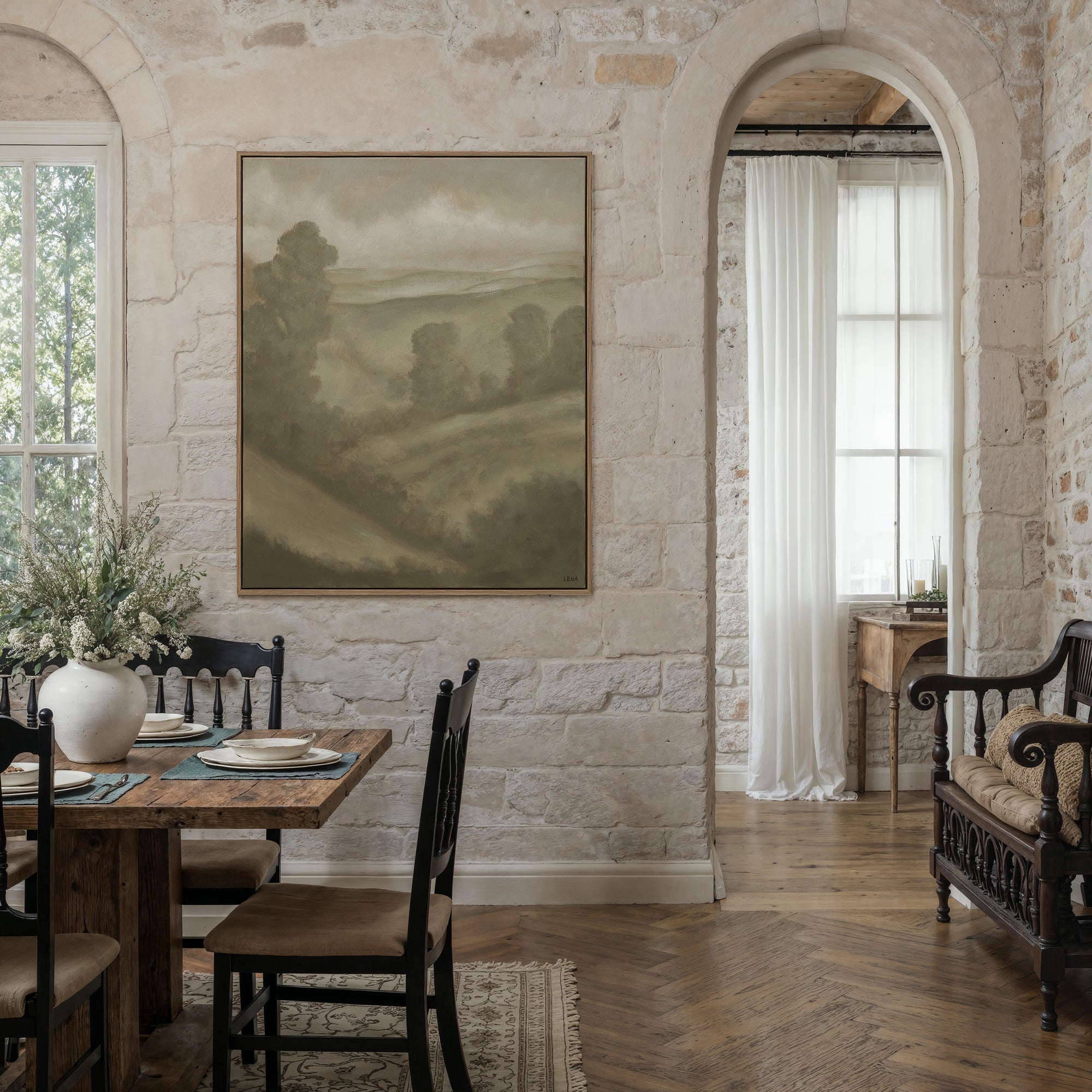 Bruma Hand-Painted Canvas Art 1 Bruma Hand-Painted Canvas Art