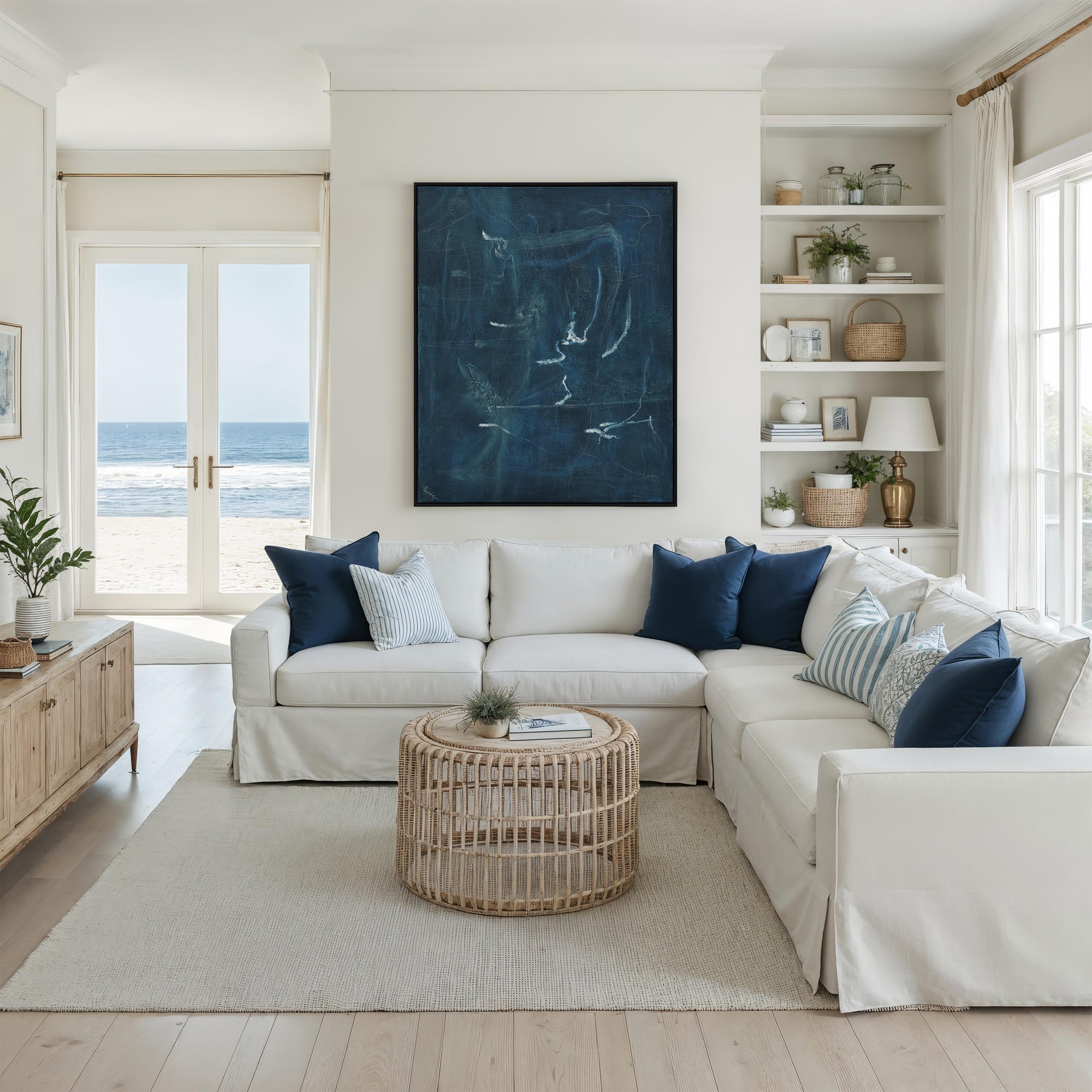 Gemma Hand-Painted Canvas Art 1 Gemma Hand-Painted Canvas Art