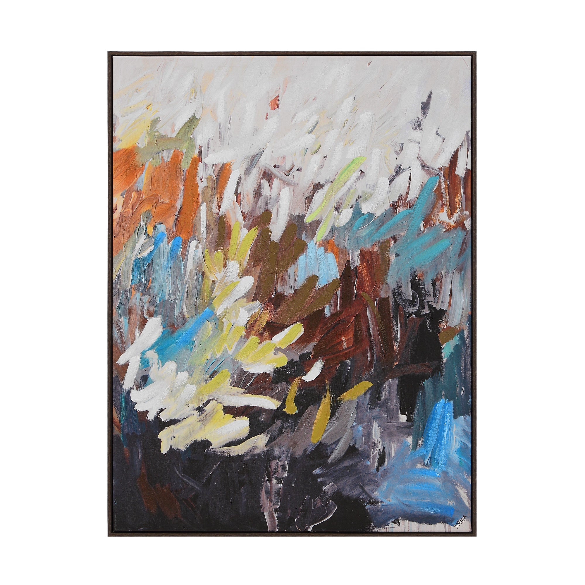 Poise Hand-Painted Canvas Art 7 Poise Hand-Painted Canvas Art - Image 7