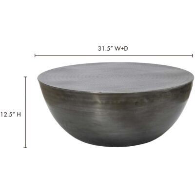 Conga Coffee Table Antique Zinc 11 Conga Coffee Table Antique Zinc OT-1002-54 OT 1002 54 70
