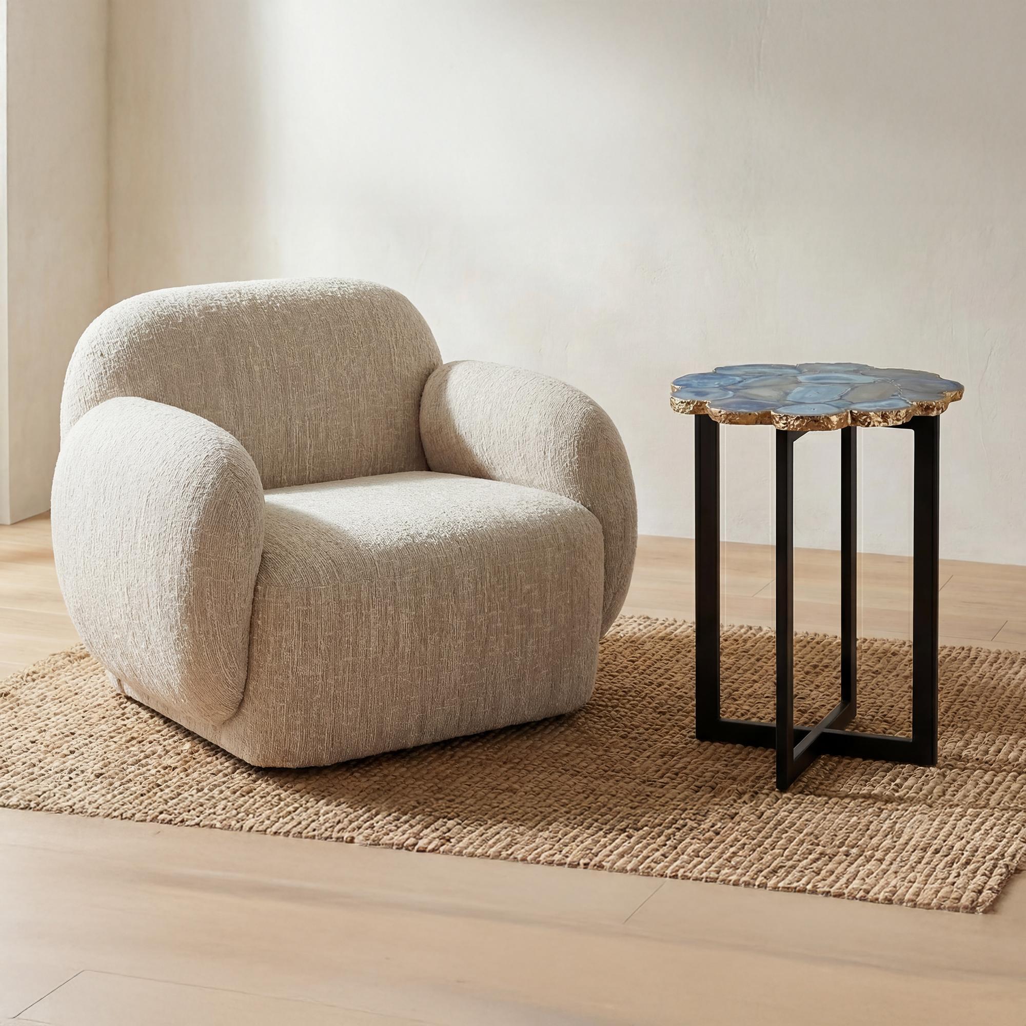 Azul Agate Accent Table 5 Azul Agate Accent Table - Image 5