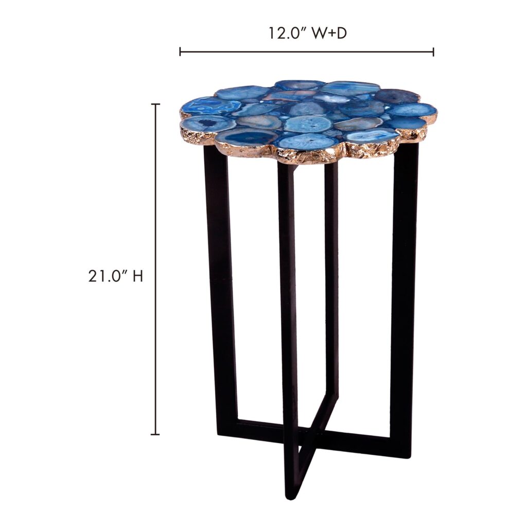 Azul Agate Accent Table - Image 5