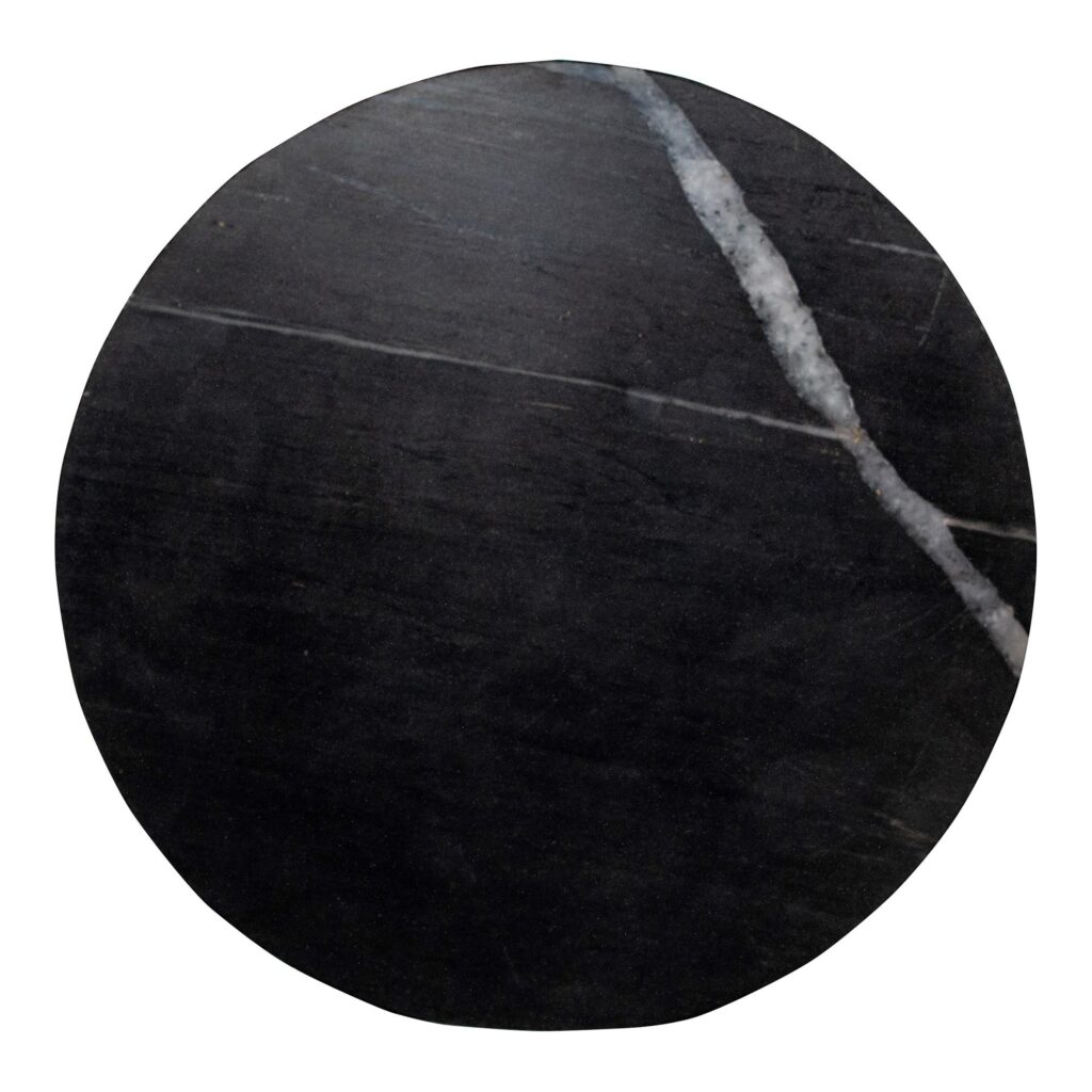 Grace Accent Table Black Marble - Image 4