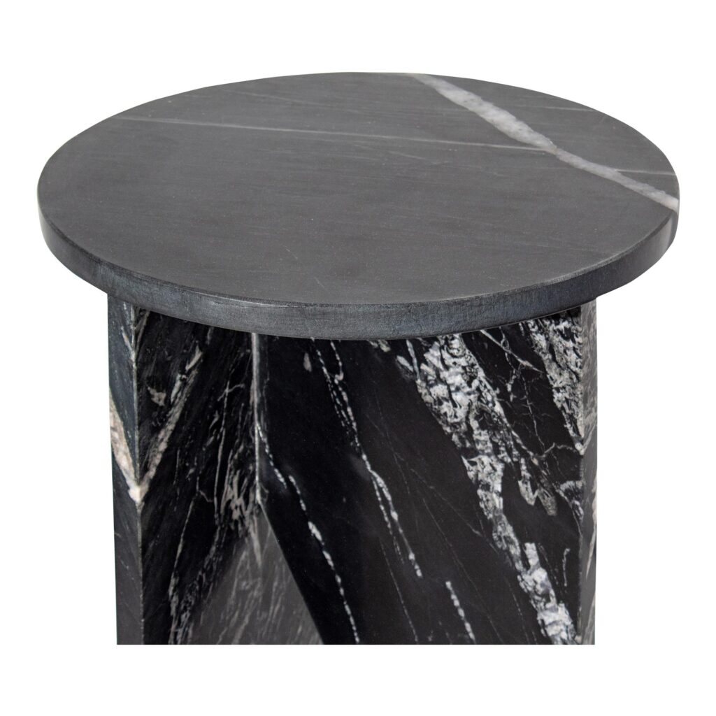 Grace Accent Table Black Marble - Image 5
