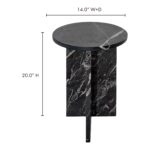 Grace Accent Table Black Marble PJ-1021-02 PJ 1021 02 70