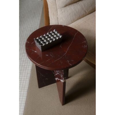 Grace Accent Table Rosso Levante Marble PJ-1021-06 PJ 1021 06 13