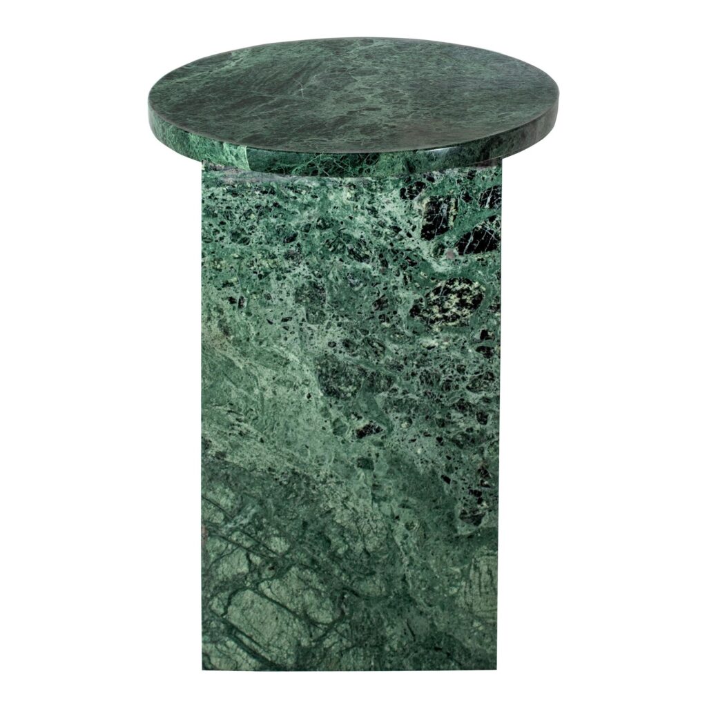 Grace Accent Table Green Marble - Image 2