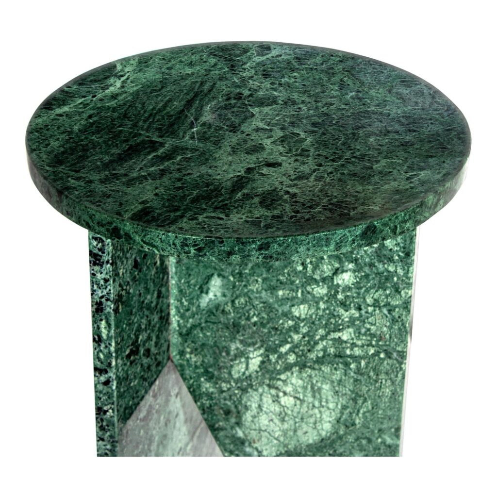 Grace Accent Table Green Marble - Image 5