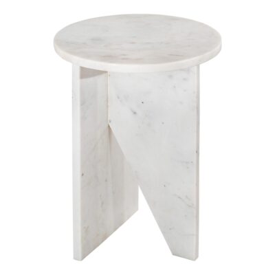 Grace Accent Table White Marble 12 Grace Accent Table White Marble PJ-1021-18 PJ 1021 18 02