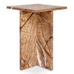 Blair Accent Table Golden Forest Marble PJ-1024-32 PJ 1024 32 01