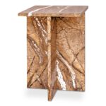 Blair Accent Table Golden Forest Marble PJ-1024-32 PJ 1024 32 02