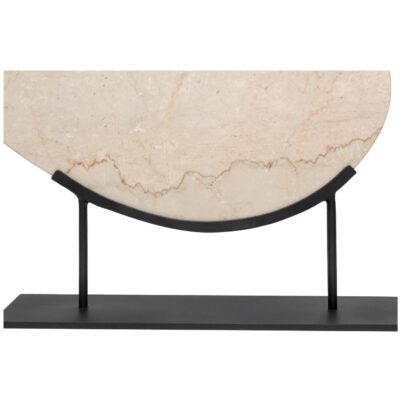 Galen Sculpture Botticino Beige Marble PJ-1025-34 PJ 1025 34 Galen closeup01 shadsilo