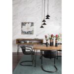 Freeman Dining Chair Onyx Black Leather (Set of 2) PK-1059-02 PK 1059 02 50