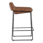 Starlet Counter Stool Open Road Brown Leather (Set of 2) PK-1106-14 PK 1106 14 02