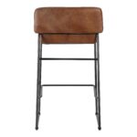 Starlet Counter Stool Open Road Brown Leather (Set of 2) PK-1106-14 PK 1106 14 03