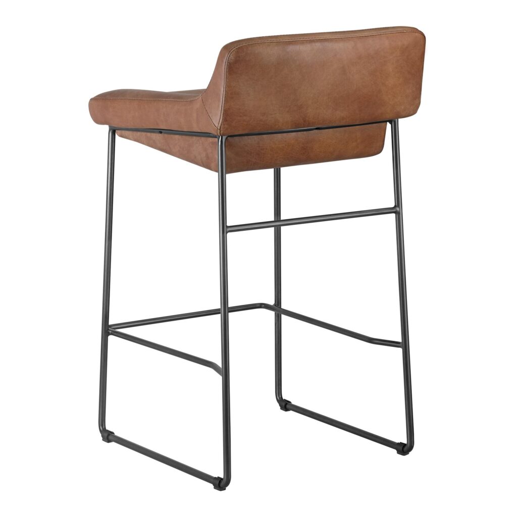 Starlet Counter Stool Open Road Brown Leather (Set of 2) PK-1106-14 PK 1106 14 04