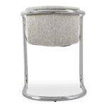 Freeman Chrome Frame Dining Chair Blended Cream-Set Of Two PK-1114-37 PK 1114 37 03