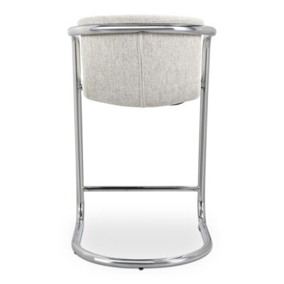 Freeman Chrome Frame Counter Stool Blended Cream - Set of Two PK-1115-37 PK 1115 37 03