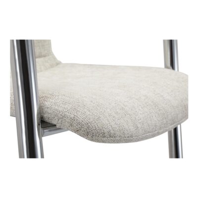 Freeman Chrome Frame Counter Stool Blended Cream - Set of Two PK-1115-37 PK 1115 37 06