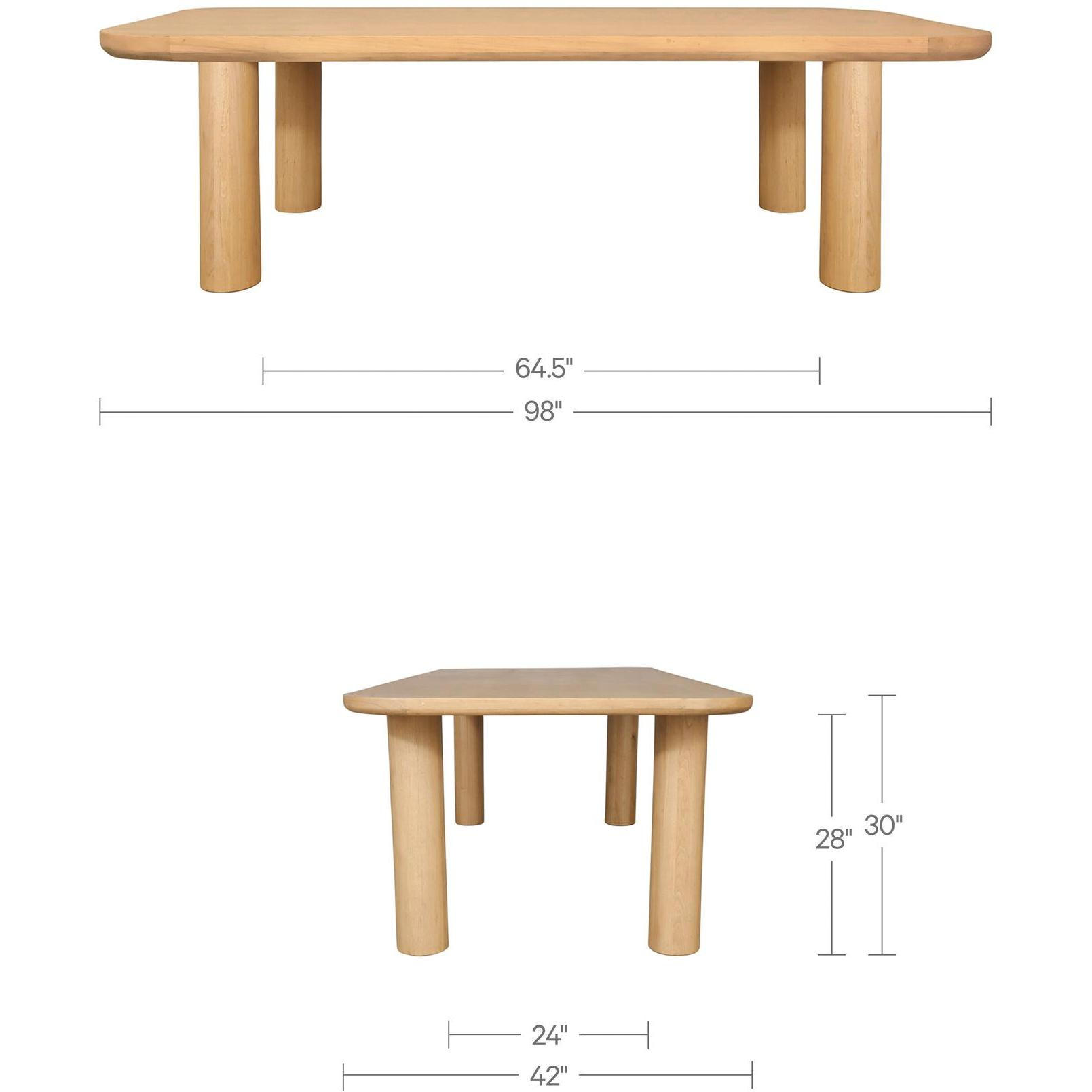 Anders Dining Table Large Natural 9 Anders Dining Table Large Natural - Image 9