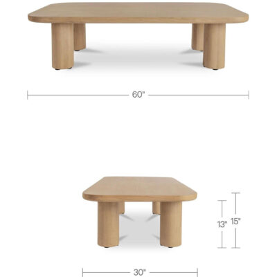 Anders Coffee Table Natural PP-1027-24-0 PP 1027 24 0 70