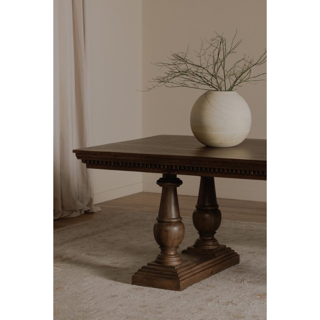 Everson Dining Table Brown - Image 7