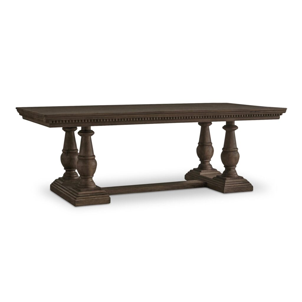 Everson Dining Table Brown - Image 2