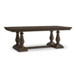 Everson Dining Table Brown PP-1028-20-0 PP 1028 20 0 Everson diagR shadsilo