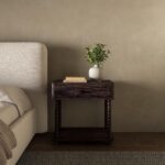Tabitha Nightstand Dark Brown PZ-1002-20 PZ 1002 20 10