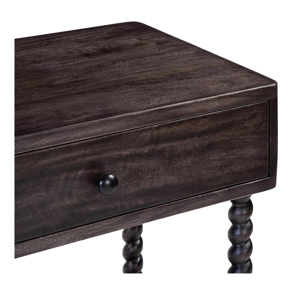 Tabitha Nightstand Dark Brown - Image 6