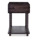 Tabitha Nightstand Dark Brown PZ-1002-20 PZ 1002 20 Tabitha side shadsilo
