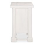 Clement Nightstand Whitewashed PZ-1008-18 PZ 1008 18 Clement side shadsilo