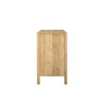 Fulton 6 Drawer Dresser Natural PZ-1011-24 PZ 1011 24 Fulton side right shadsilo