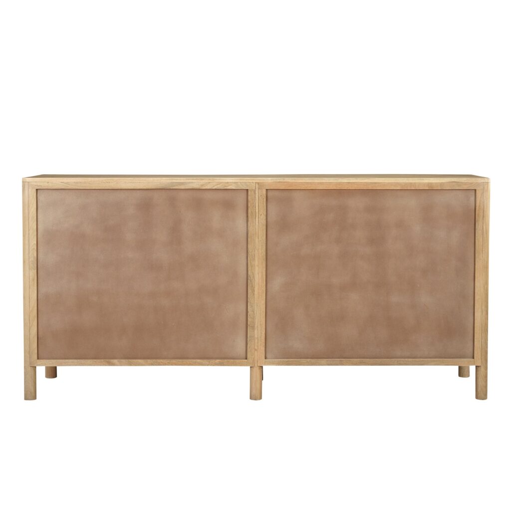 Fulton 4 Door Sideboard Natural - Image 5