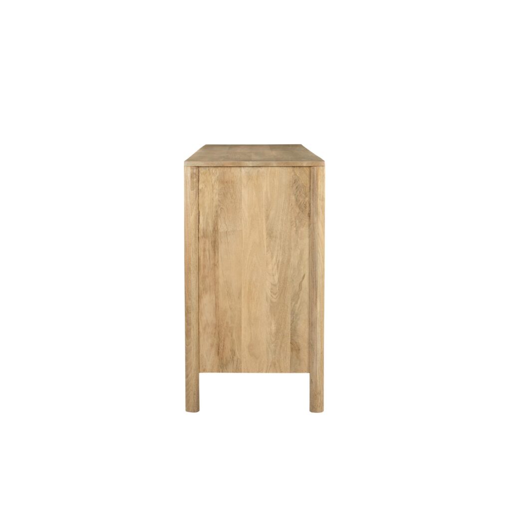 Fulton 4 Door Sideboard Natural - Image 3