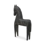 Gallant Wooden Sculpture Black PZ-1013-02 PZ 1013 02 Gallant diagR back shadsilo