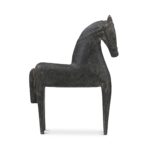 Gallant Wooden Sculpture Black PZ-1013-02 PZ 1013 02 Gallant side right shadsilo
