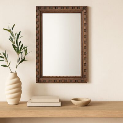 Holland Mirror Large Brown PZ-1016-03 PZ 1016 03 00
