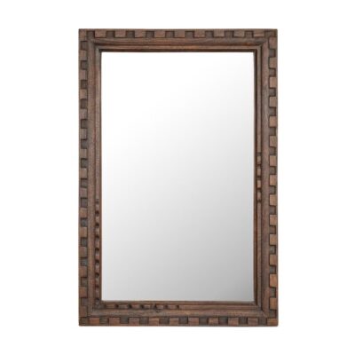 Holland Mirror Large Brown