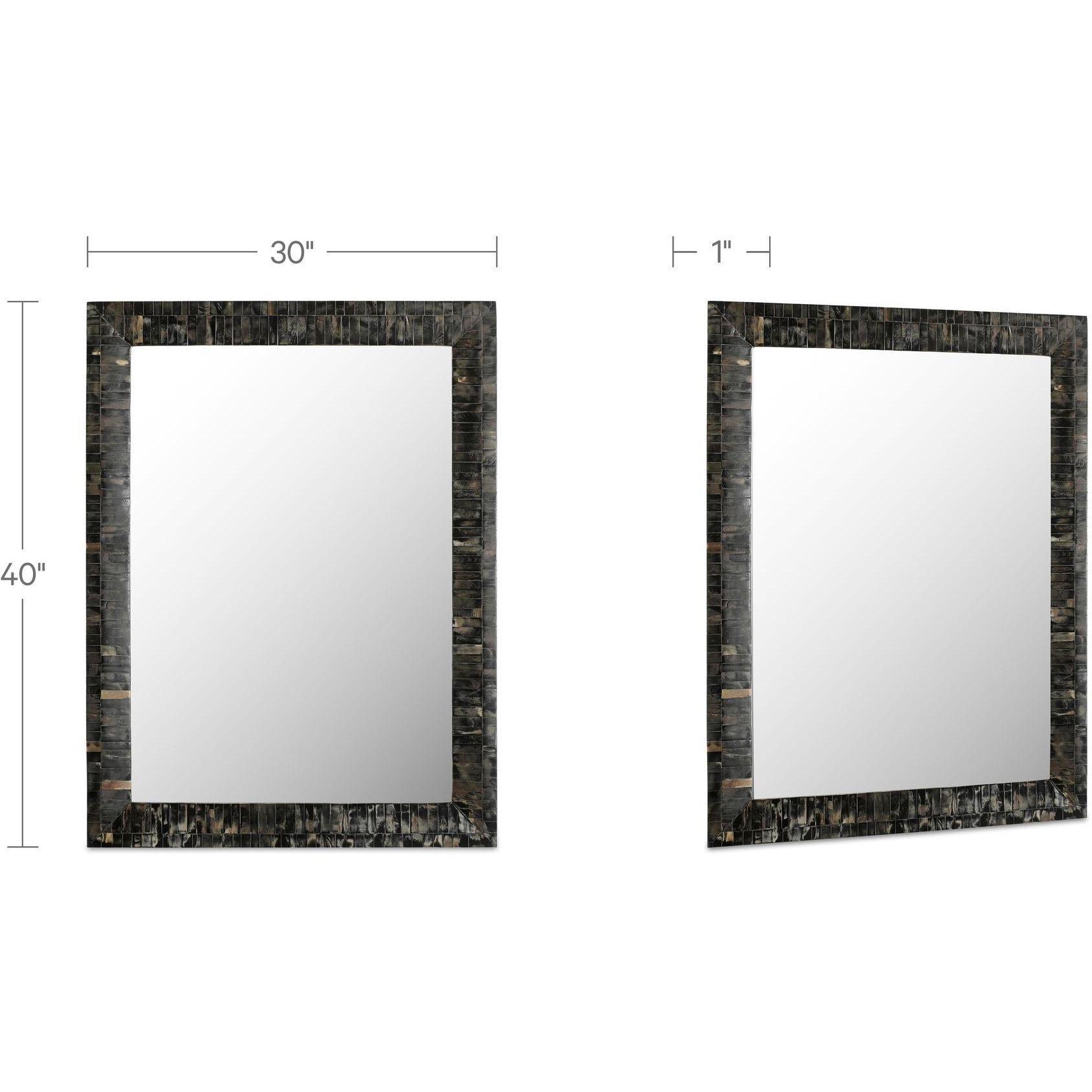 Avis Horn Inlay Mirror 3 Avis Horn Inlay Mirror - Image 3