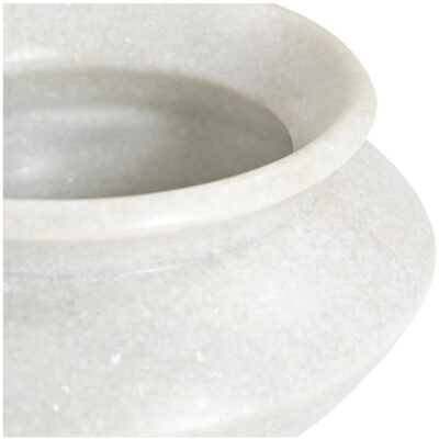 Romano Vessel White Marble PZ-1022-18 PZ 1022 18 Romano closeup shadsilo
