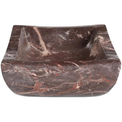 Piero Basin Deep Red Marble 13 Piero Basin Deep Red Marble PZ-1025-22 PZ 1025 22 Piero side shadsilo