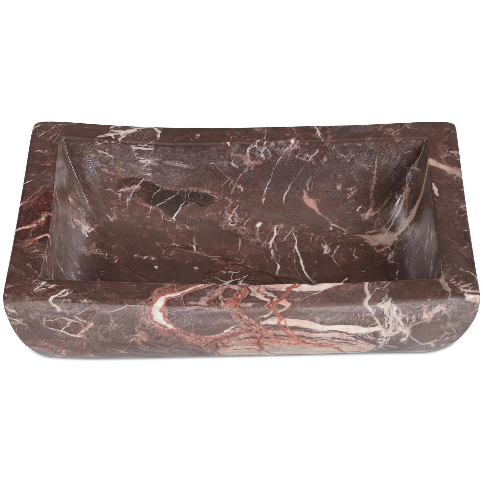 Piero Basin Deep Red Marble 5 Piero Basin Deep Red Marble - Image 5