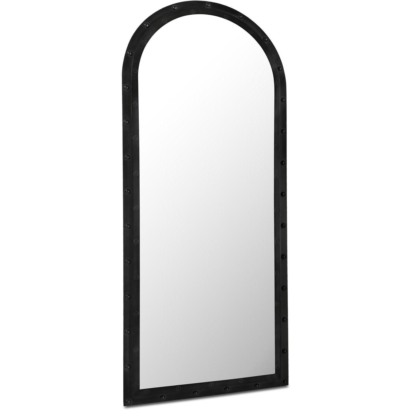 Hughes Floor Mirror Iron Grey 3 Hughes Floor Mirror Iron Grey - Image 3