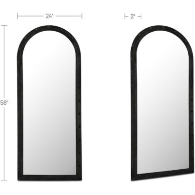 Hughes Floor Mirror Iron Grey 5 Hughes Floor Mirror Iron Grey PZ-1026-02 PZ 1026 02 Hughes 70
