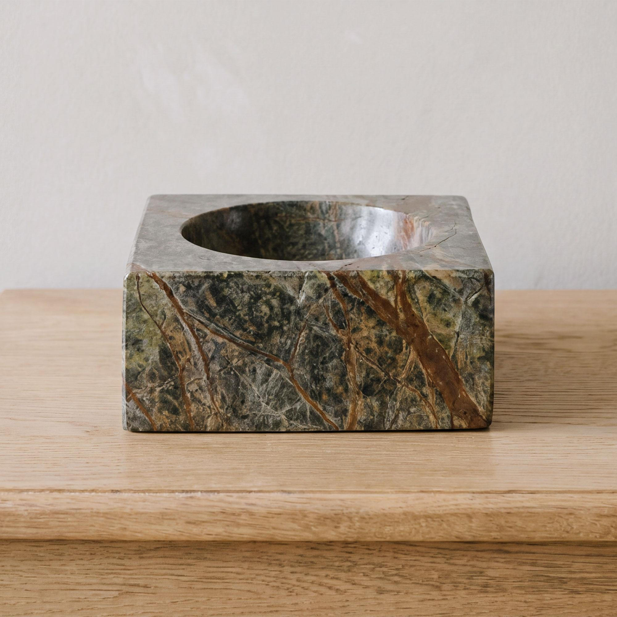 Apollo Marble Catchall Rainforest Green 3 Apollo Marble Catchall Rainforest Green - Image 3