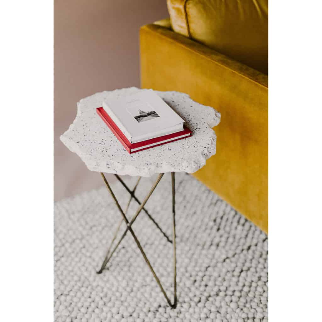 Positano Terrazzo Side Table QJ-1016-18 QJ 1016 18 30