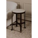 Holli Side Table White Marble QJ-1026-18 QJ 1026 18 11