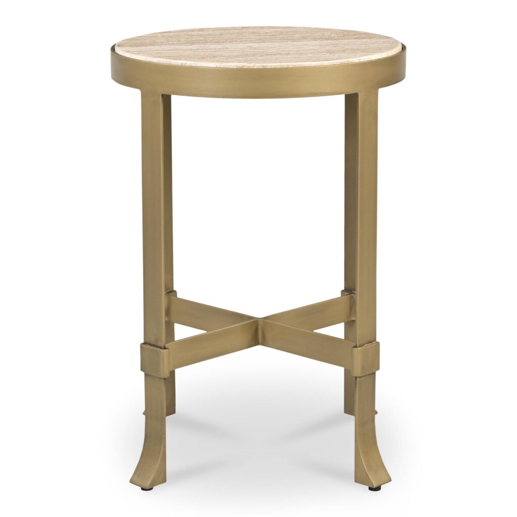 Holli Side Table Travertine - Image 3