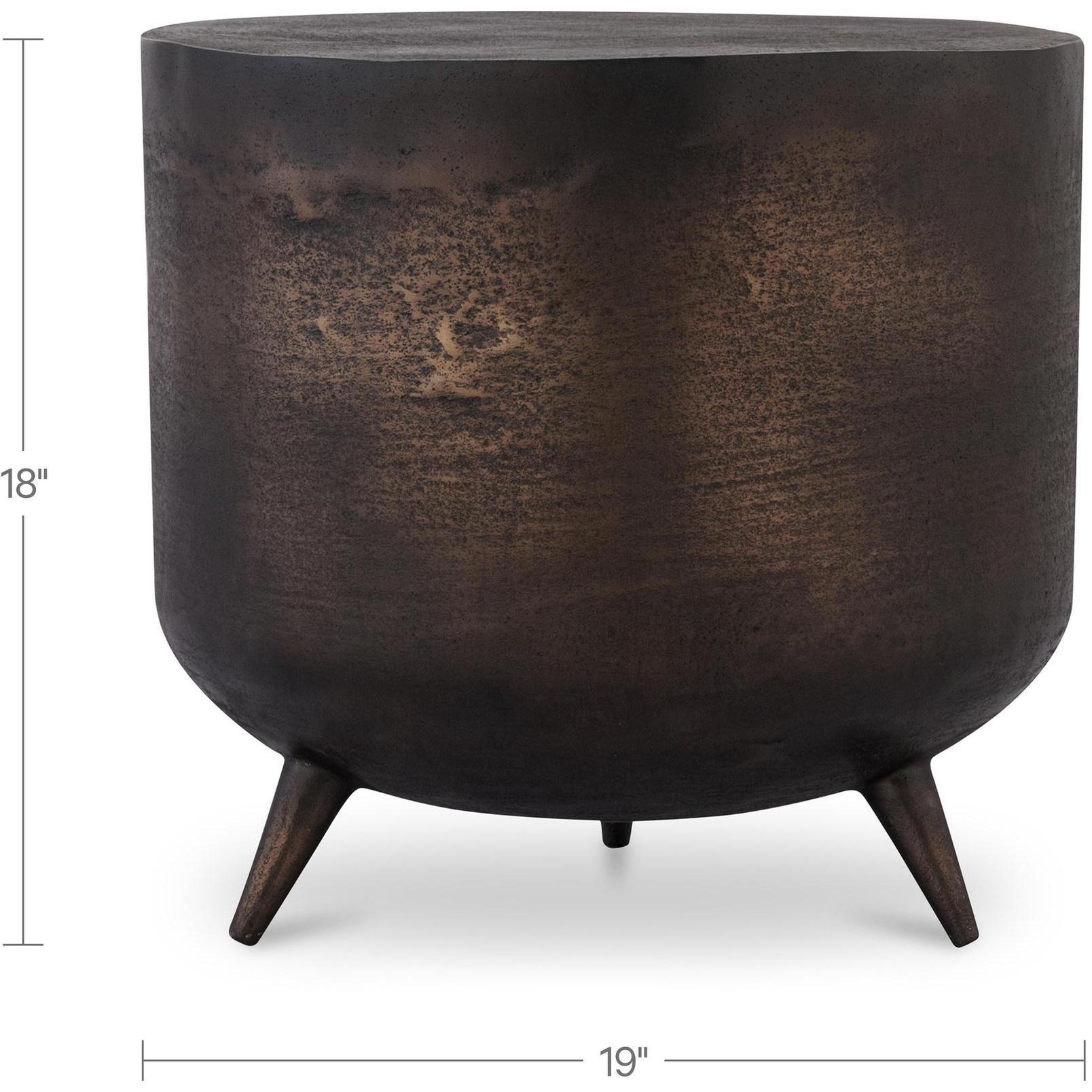 Kettel Accent Table Bronze 3 Kettel Accent Table Bronze - Image 3
